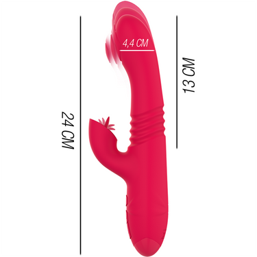 Vibratore multifunzione DUA INTENSE, stimolazione personalizzata e waterproof
